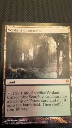 Verdant Catacombs Zendikar Regular Magic Card - Image 2