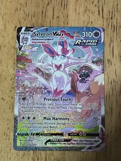 Sylveon VMAX Evolving Skies Secret Rare Card 212/203 Mint Condition - Image 1