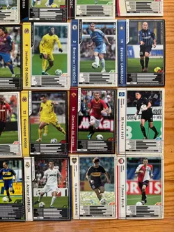 WCCF Soccer Trading Card Set 53 Cards Assorted Players Arcade Japan - Image 3