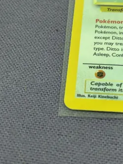 Ditto - Holo Rare - 3/62 Fossil Set Pokemon Card - Image 2