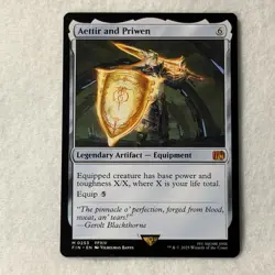 Aettir and Priwen (FIN) Regular NM FINAL FANTASY MTG NM NP - Image 1