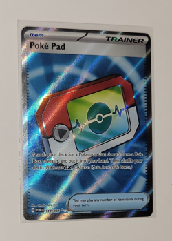 Poke Pad Full Art 113/088 Ultra Rare Trainer Holo Pokemon Card NM Perfect Order - Image 1