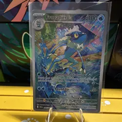 Pokemon TCG Frogadier 089/086 Crimson Invasion Secret Rare Holo Stage 1 100HP - Image 1