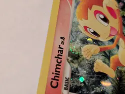 Chimchar - 14/17 - Holo Rare POP Series 6 Pokemon HP Small Swirl #1 - Image 2