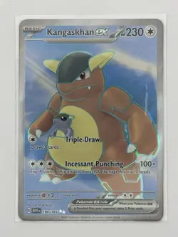 Kangaskhan ex 190/165 Scarlet & Violet 151 Ultra Rare Pokemon TCG Card NM - Image 1