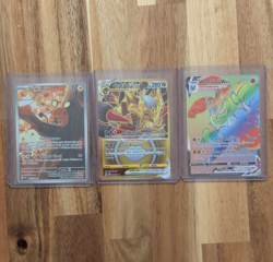 Pokemon TCG 3-Card Lot Giratina VSTAR Machamp VMAX Dedenne Holo (CZ) EN - Image 1