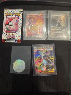 Pokemon Binder 151 Lot x239 Celebrations, Prismatic, Pokeball & Reverse Holos - Image 2