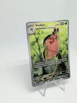 Vivillon 193/191 Illustration Rare Surging Sparks Pokemon TCG LP/NM - Image 3