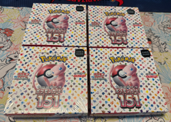 Lot of (4) Pokemon TCG SV2a Japanese 151 Booster Boxes SEALED - Image 1