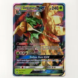 Pokemon Decidueye GX 12/149 Ultra Rare Sun & Moon Full Art Holo NM - Image 1