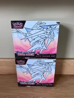 Pokemon TCG: Mega Evolution Chaos Rising Pokemon Center Elite Trainer Box X2 - Image 1