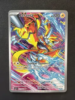 2024 Pokemon Scarlet & Violet Stellar Crown Zeraora #151/142 - Image 1