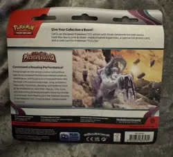 Pokemon TCG Scarlet Violet Paldea Evolved Blister 3 Pack Varoom Promo - Image 2