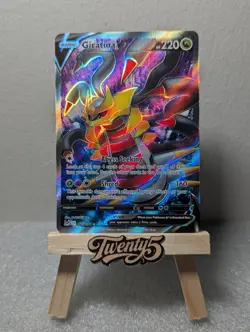 Pokemon TCG Giratina V Sword & Shield - Lost Origin 185/196 Holo Ultra Rare NM - Image 1