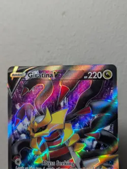 Pokemon TCG Giratina V Sword & Shield - Lost Origin 185/196 Holo Ultra Rare NM - Image 2