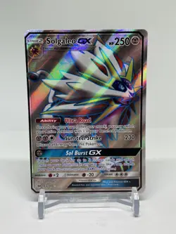 Solgaleo GX 143/149 Pokemon TCG SM Base Set MP - Image 1