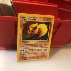 Pokemon Flareon Holo Rare 3/64 - Image 3
