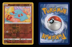 REVERSE HOLO PHANPY COMMON 086/185 LP POKEMON - Image 3