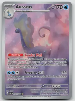 Aurorus 092/088 Perfect Order Pokemon NM Illustration Rare - Image 1