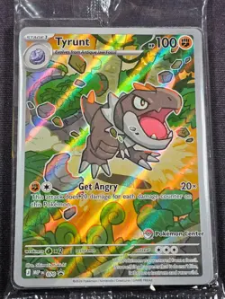 Pokemon TCG Tyrunt - 070 (Pokemon Center Exclusive) Sealed Promo Perfect Order - Image 2