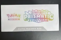 Pokemon TCG Scarlet & Violet—Prismatic Evolutions ETB English 2025 Eevee 60, NEW - Image 3