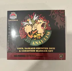 Anaheim 2025 Pokemon Worlds Rockabilly Arcanine Coin, Dice & Marker Set - Image 1