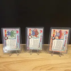 Topps Pokemon Oddish #43 Gloom #44 Vileplume #45 Lot 3 1999 EN Foil Holo - Image 2
