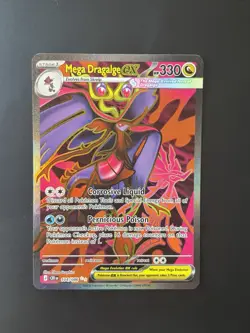 Mega Dragalge ex 104/086 Me04: Chaos Rising Pokemon TCG - Image 1