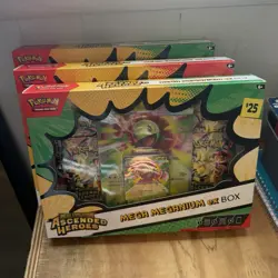 Pokemon TCG Mega Evolution Ascended Heroes Box Promo (Meganium/Emboar) - Image 1