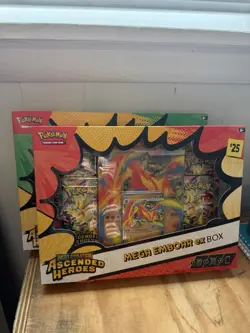 Pokemon TCG Mega Evolution Ascended Heroes Box Promo (Meganium/Emboar) - Image 2