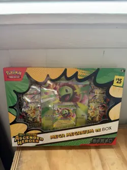 Pokemon TCG Mega Evolution Ascended Heroes Box Promo (Meganium/Emboar) - Image 3