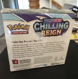 POKEMON TCG S&S CHILLING REIGN BOOSTER BOX 36 PACKS FACTORY SEALED - Image 2