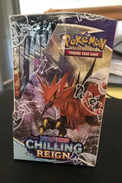 POKEMON TCG S&S CHILLING REIGN BOOSTER BOX 36 PACKS FACTORY SEALED - Image 3