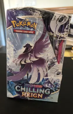 POKEMON TCG S&S CHILLING REIGN BOOSTER BOX 36 PACKS FACTORY SEALED - Image 4