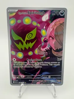 Cynthia's Spiritomb 244/217 Illustration Rare Ascended Heroes Pokemon Near Mint - Image 1