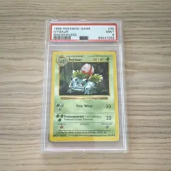 Pokemon 1999 Ivysaur Base Set Shadowless #30 PSA 9 English Regular - Image 1
