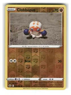 Clobbopus 091/198 Common Chilling Reign Pokemon Reverse Holo Near Mint - Image 1