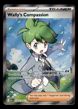 Wally's Compassion 176/132 ME01: Mega Evolution Ultra Rare Pokemon TCG - Image 1