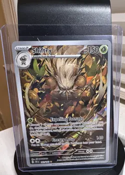 The Pokemon Company Shiftry 163/162 SV05 Temporal Forces IR Full Art Holo 150HP - Image 1