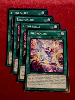 Yu-Gi-Oh! (x4) - Theorealize - 1st Edition - Common - DUAD-EN055 - Unplayed Mnt+ - Image 1