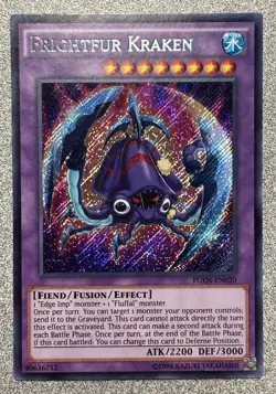 Frightfur Kraken FUEN-EN020 Fusion Enforcers Secret Rare Unlimited Edition NM - Image 1