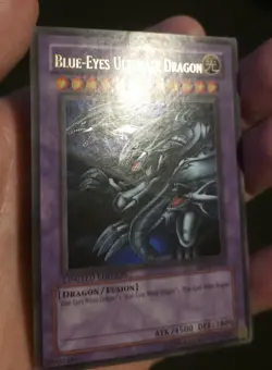 Yu-Gi-Oh! Blue-eyes Ultimate Dragon JMP-EN005 Ultra Rare Limited Ed MP/HP - Image 4