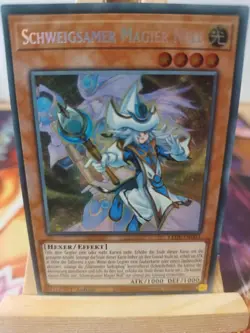 Schweigsamer Magier Null LEDE-DE003 Secret Rare Deutsch NM YUGIOH - Image 1