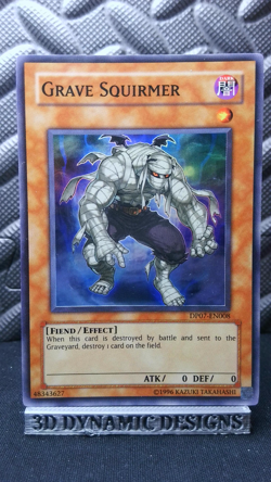 | Yugioh Grave Squirmer DP07-EN008 Super Duelist Pack 7 Jesse Anderson NM- 🔥 | - Image 1