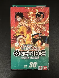 ONE PIECE ENGLISH TCG: (ST-30) Starter Deck EX: Luffy & Ace SHIPS NOW - Image 1