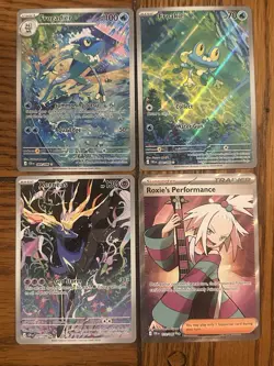 Chaos Rising Pokemon Lot of 4 Cards Near Mint Condition - Image 1