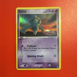 Pokemon Baltoy 44/108 Power Keepers Reverse Holo Common 50HP Card - Image 1