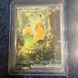 Pikachu ex 276/217 ASC Chase Card Stellar Tera SIR Holo Pikachu 200 HP NM - Image 2