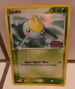 🔳 2006 EX Holon Phantoms Surskit HOLO 82/110 Pokemon Card Great Condition - Image 1