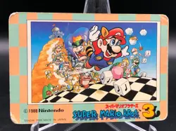 koopalings Mario bros 3 Card 1988 Nintendo Japan Japanese vintage No.36 - Image 2
